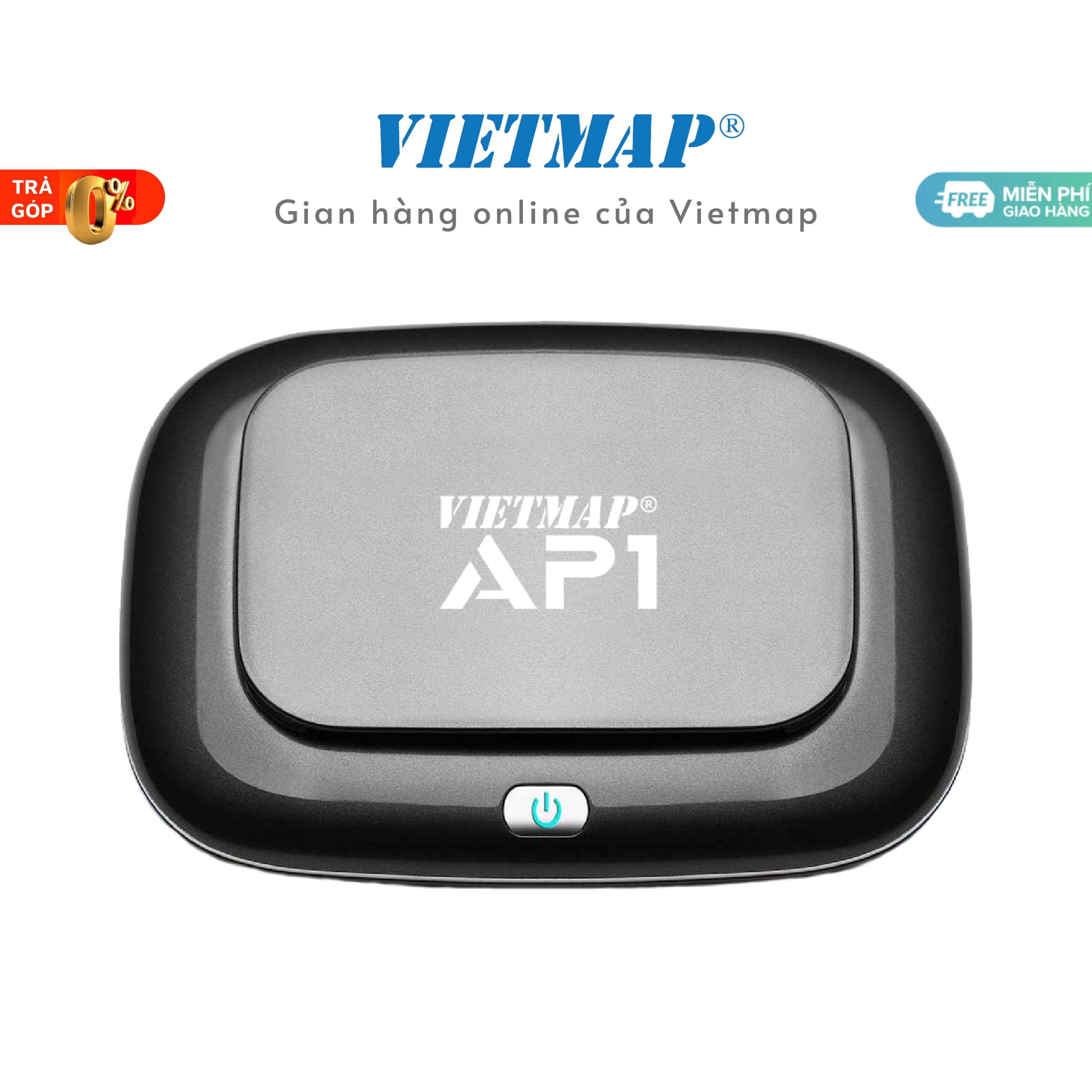 Vietmap AP1 Máy lọc Không khí ô tô - Khử mùi iON -Diệt khuẩn- Lọc bụi PM2.5 - Tận hưởng cuộc sống xanh - Hàng Chính Hãng