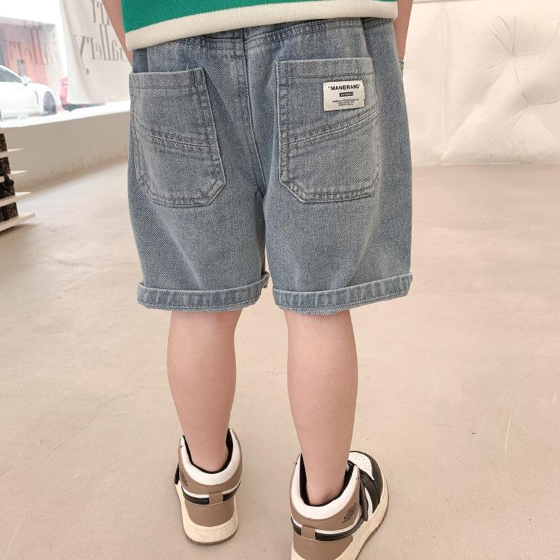 QN8 Size90-150(9-35kg) Quần jean bé trai (Quần short lửng đùi XILIBA) Thời trang trẻ Em hàng quảng châu