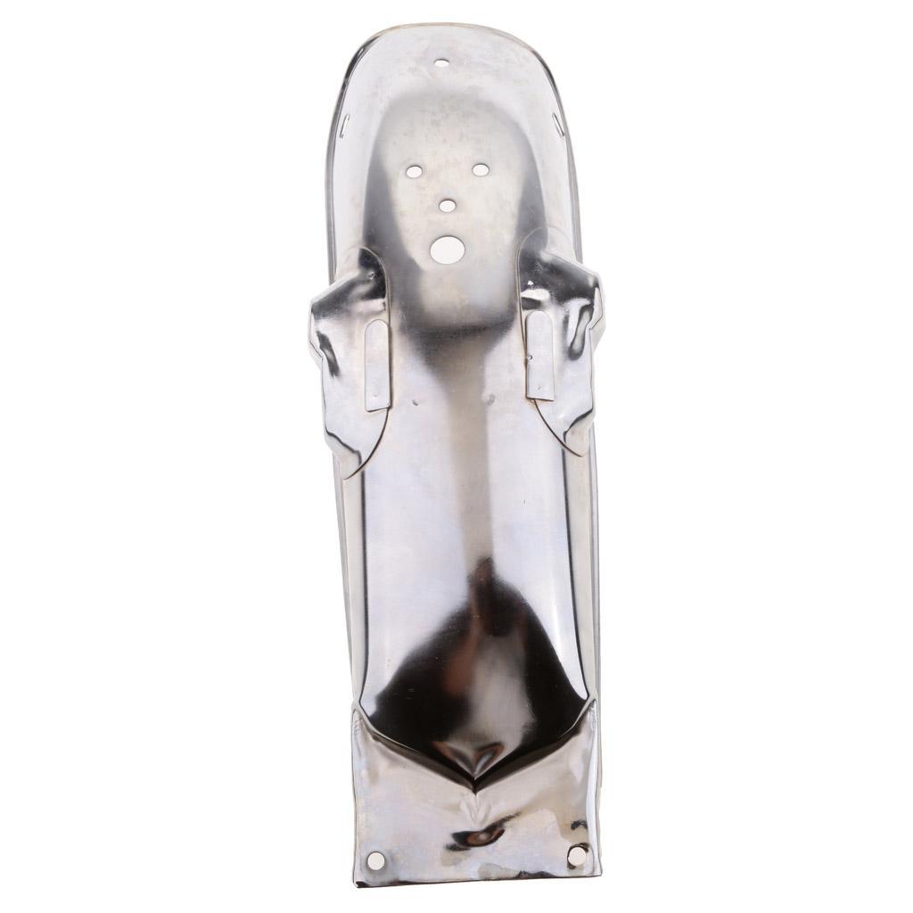 Motorcycle Front Rear Motorbike Mud Guard Set for CG125 Chrome