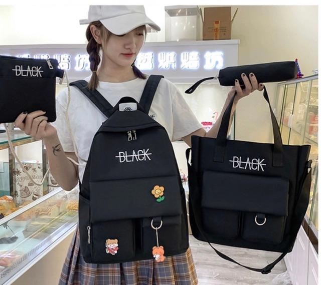 SET BALO 4 món - TÚI HỘP BLACK