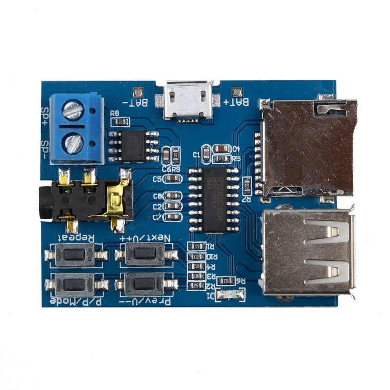 Bảng Mạch Giải Mã Âm Thanh Mp3 TF card U disk MP3