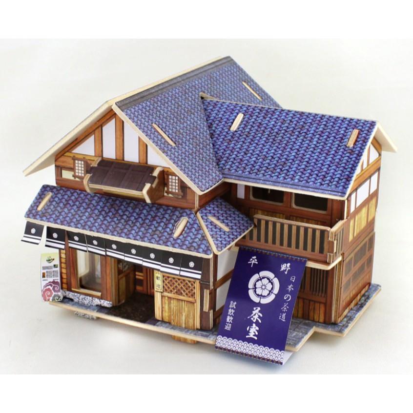 Mô hình gỗ - Japan Tea House F120