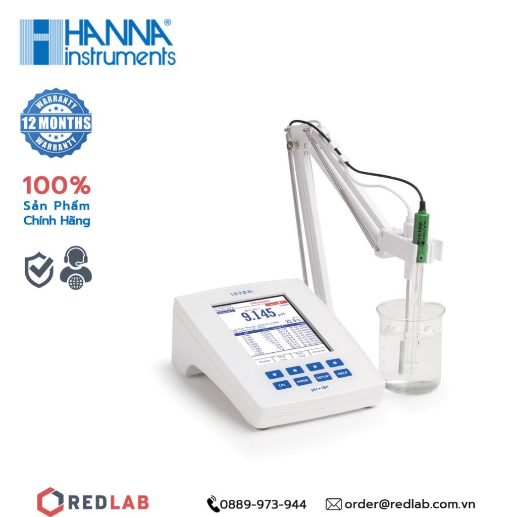Máy Đo pH/ORP/ISE/Nhiệt Độ Để Bàn với CAL Check Hanna HI5222-02