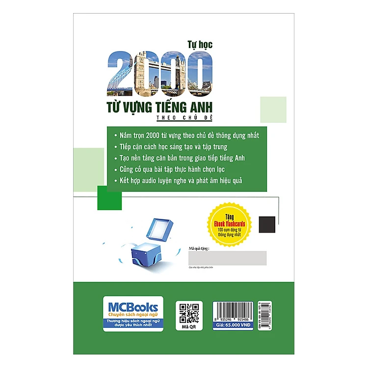 Sách học từ vựng tiếng Anh - Tự Học 2000 Từ Vựng Tiếng Anh Theo Chủ Đề