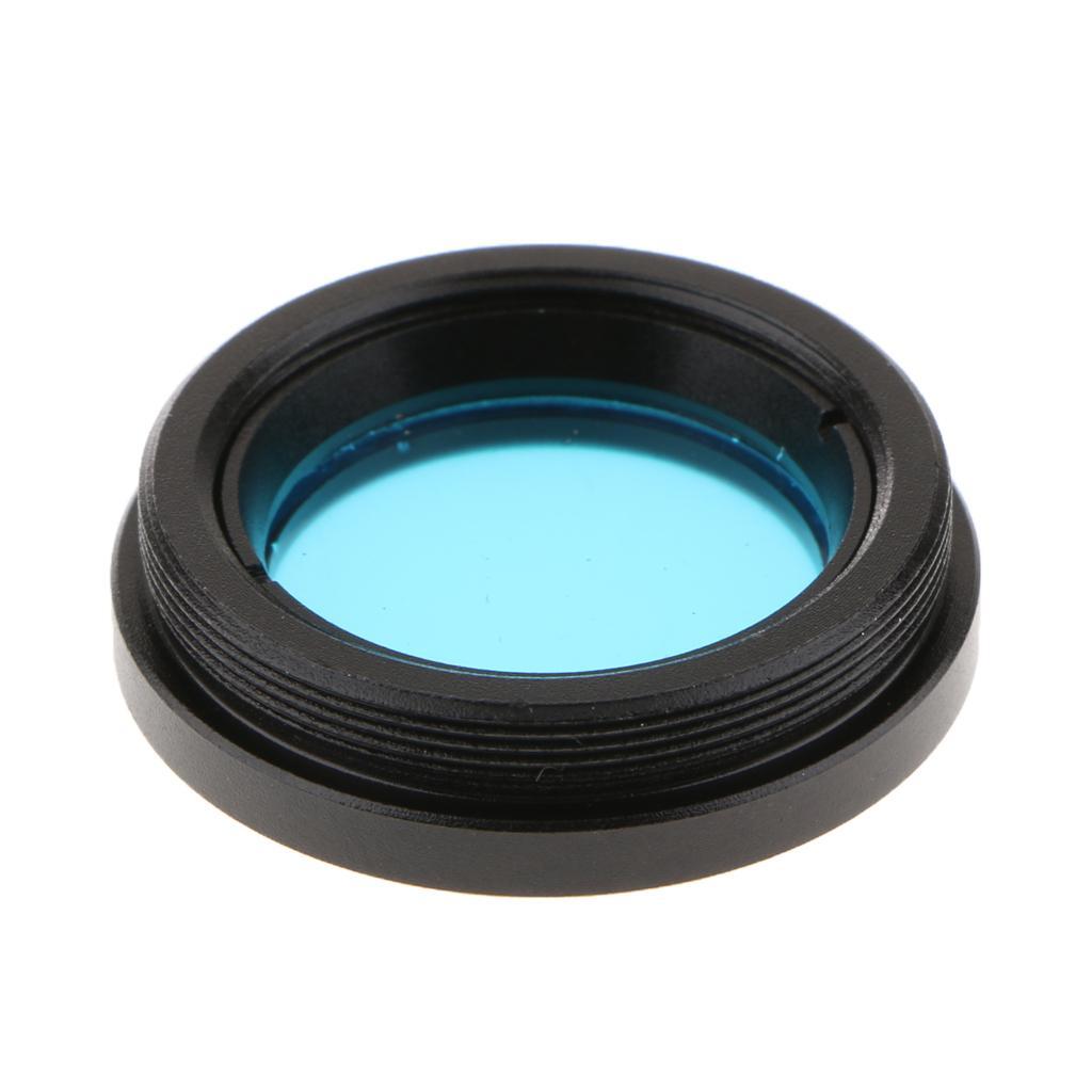 1.25" Telescope Barlow Lens 3X Eyepiece Set for Astronomy Photo Filter Blue