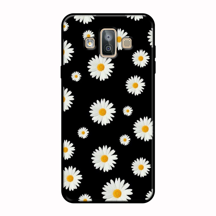 Ốp lưng điện thoại Samsung Galaxy J7 Duo viền dẻo TPU BST HOA Mẫu 13