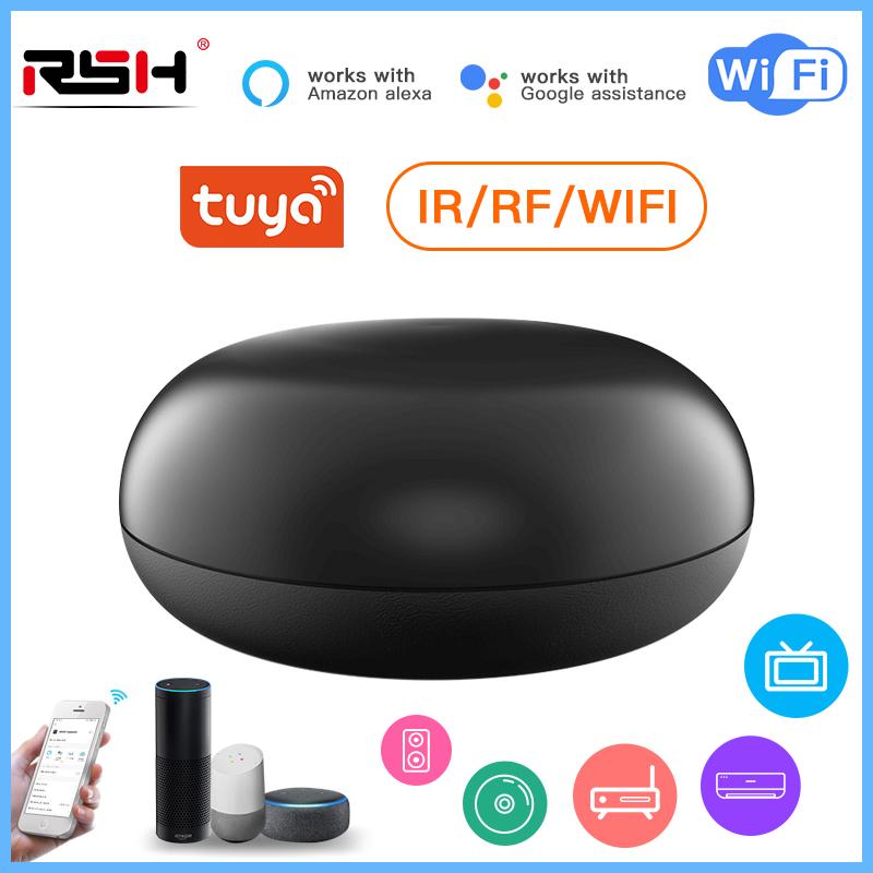 Tuya Universal WiFi ir rf Bluetooth điều khiển từ xa thông minh Ứng dụng Voice Điều khiển từ xa cho Alexa Google Home Color: WiFi IR RF433