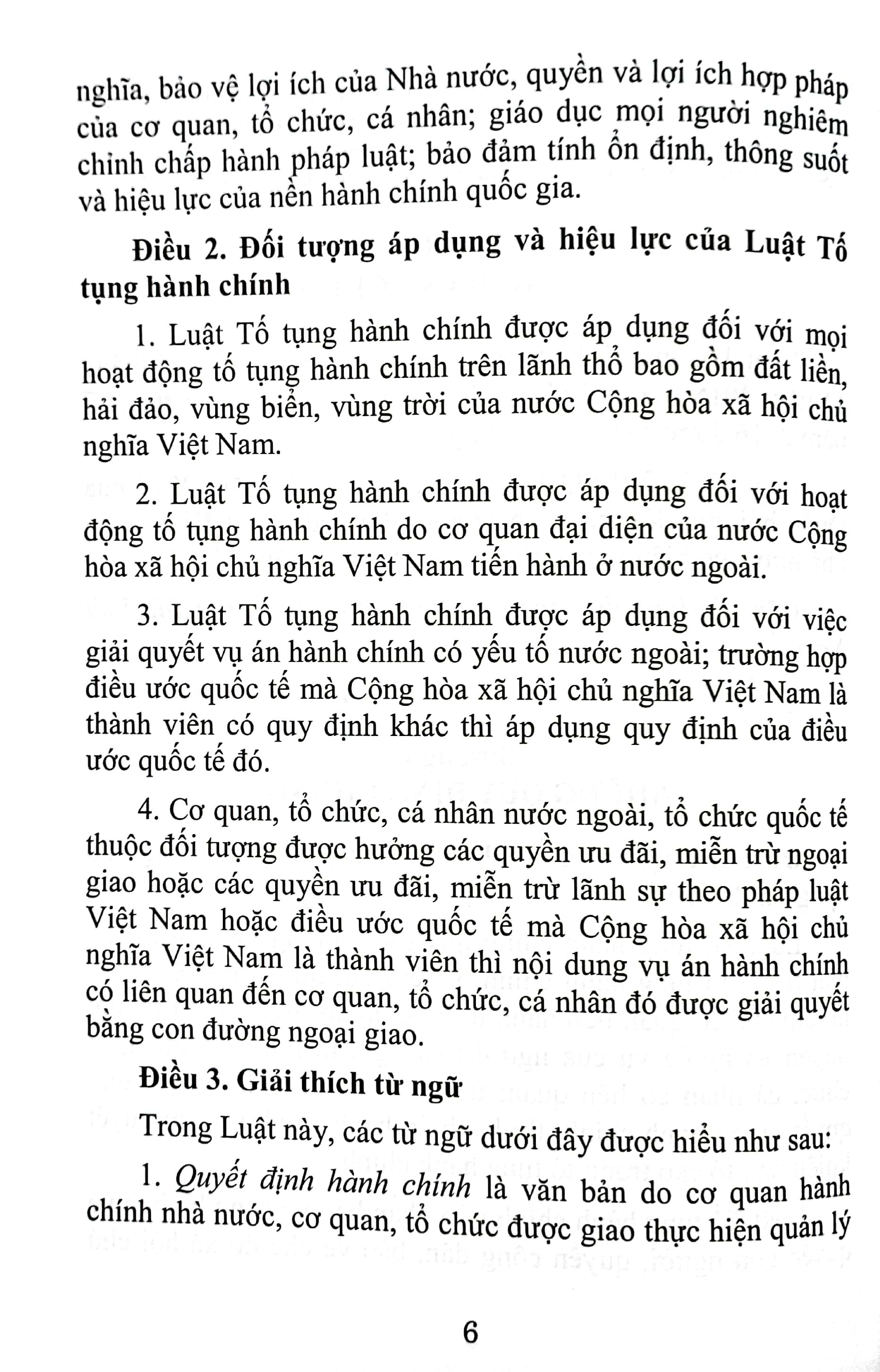 Luật Tố Tụng Hành Chính (Hiện Hành) (Sửa Đổi, Bổ Sung Năm 2019)