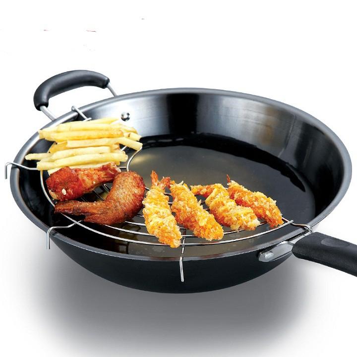 VỈ GÁC CHẢO RÁO MỠ INOX 304 BỀN ĐẸP TIỆN DỤNG SẠCH SẼ
