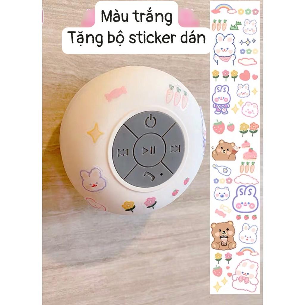 Loa Bluetooth Không Dây Mini Cute Dễ Thương Chống Nước Giá Rẻ - Loa Di Động 2in Kiêm Giá Đỡ Điện Thoại