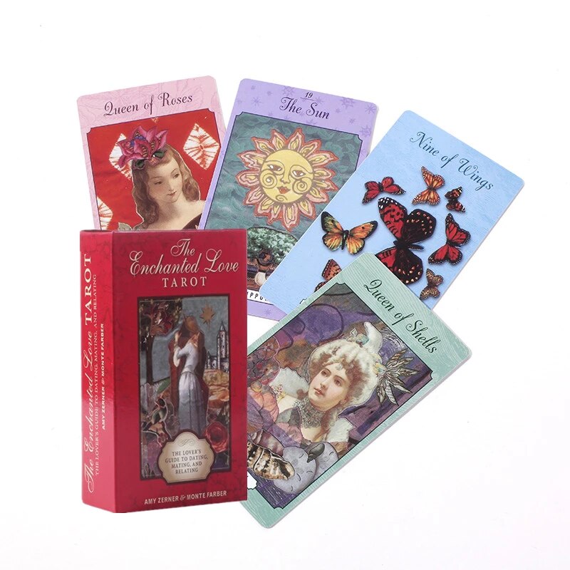 {Kèm quà tặng}  Bộ bài tarot Enchanted Love Tarot