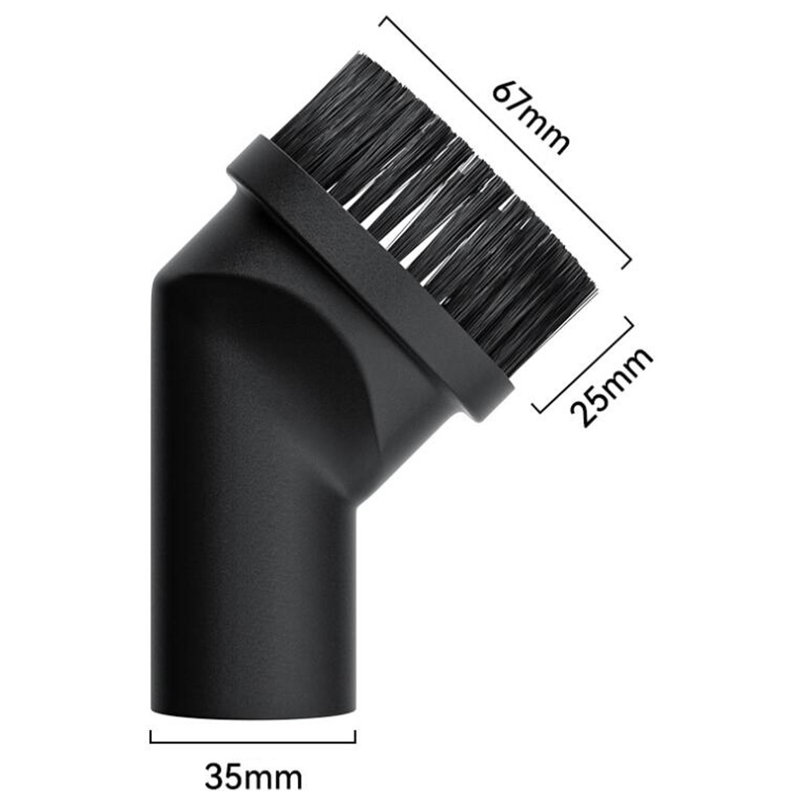 35mm 1.4 Inches Diameter Vacuum Cleaner Dusting Brush Generic Cleaning
