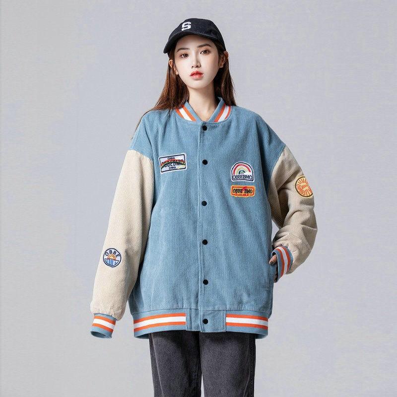 Áo Bomber/ Áo khoác nhung tăm UNISEX cúc bấm nam nữ LANA FASHION 99