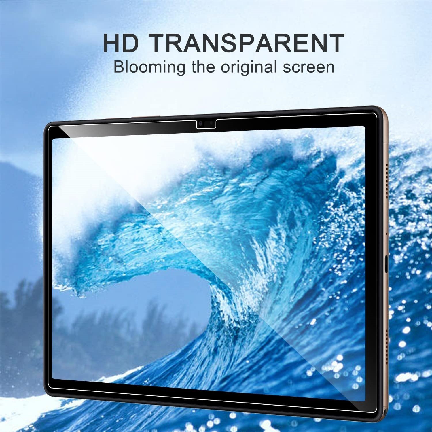 Tấm dán kính cường lực Cho SamSung Galaxy Tab A9 và Tab A9 Plus hãng Glass Pro độ cứng 9H - hàng chính hãng