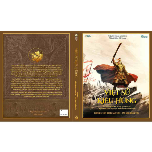 Sách Lịch Sử - Việt Sử Kiêu Hùng Quyển 3, GNHBooks – Vua Quang Trung Sấm Động Lam Sơn, Tây Sơn Thần Tốc, Bìa Cứng