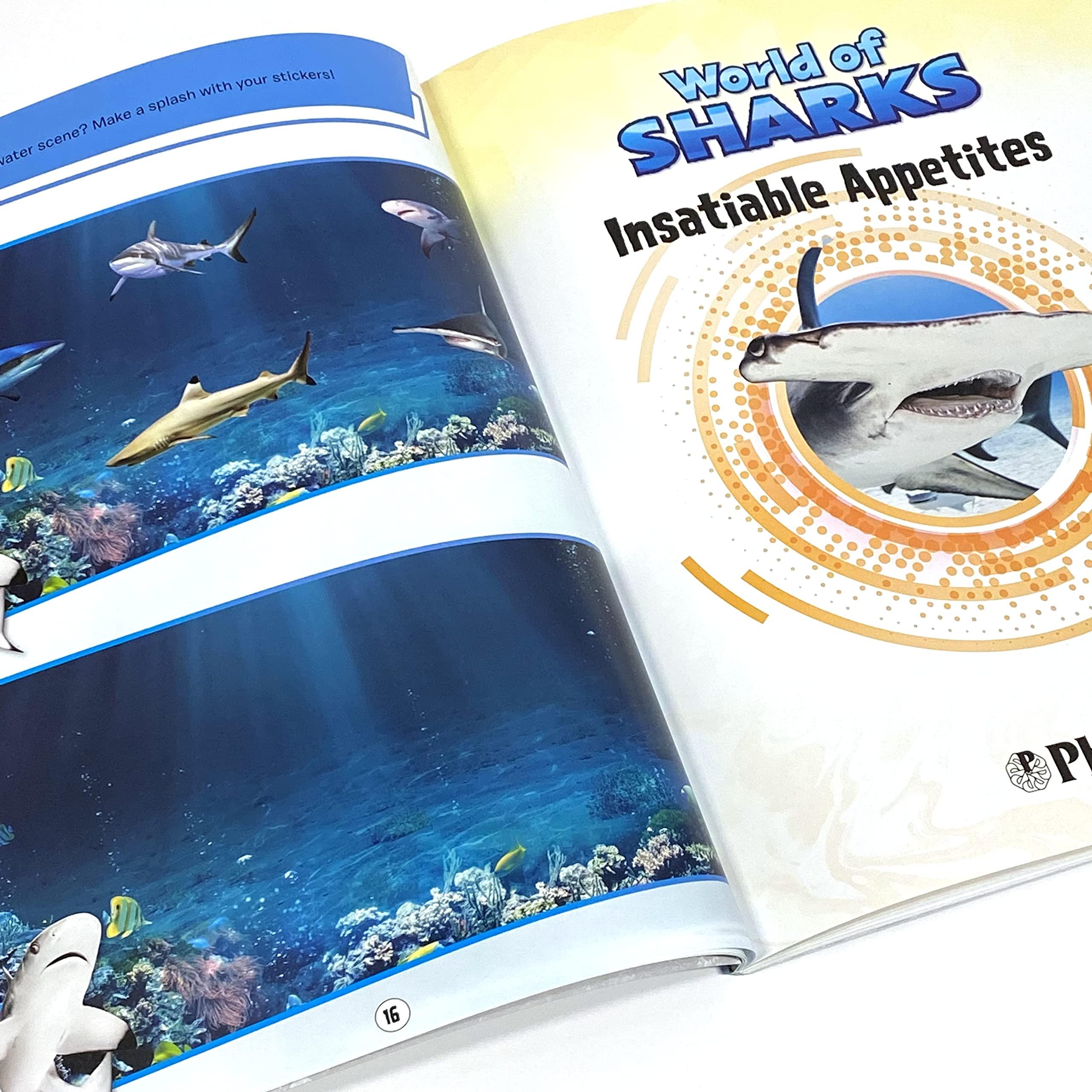 World Of Sharks Sticker Book Treasury