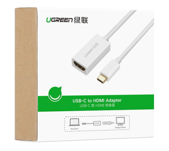 Cáp USB-C To HDMI UG-40273 Ugreen (40273) - Hàng Chính Hãng