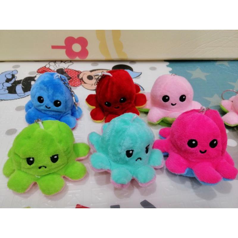 MÓC KHÓA BẠCH TUỘC BIỂU CẢM DỄ THƯƠNG SIZE 12 CM