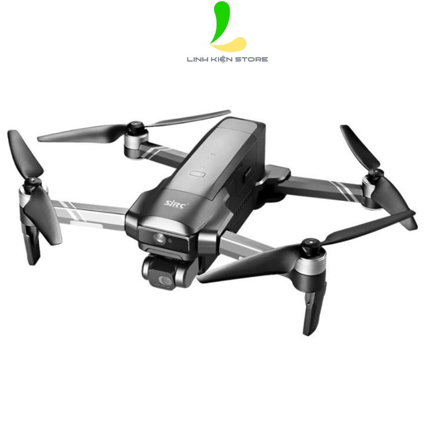 Flycam SJRC F22 S2 Pro+ / F22S 4K Pro - Thiết bị bay có chống rung 2 trục cùng tính năng cảm biến va chạm trước bằng laser , khoảng cách truyền hình ảnh lên đến 6000m - Hàng nhập khẩu