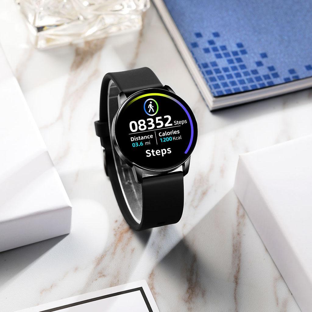 Smart Watch Outdoor Sport Fitness Tracker Bracelet Bacd Black