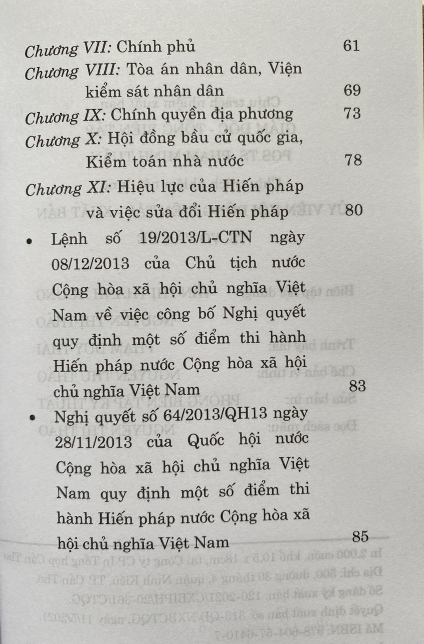 Hiến Pháp Nước Cộng Hoà Xã Hội Chủ Nghĩa Việt An