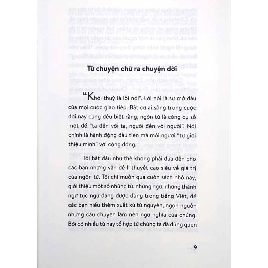 Sách Chuyện Chữ Ra Chuyện Đời