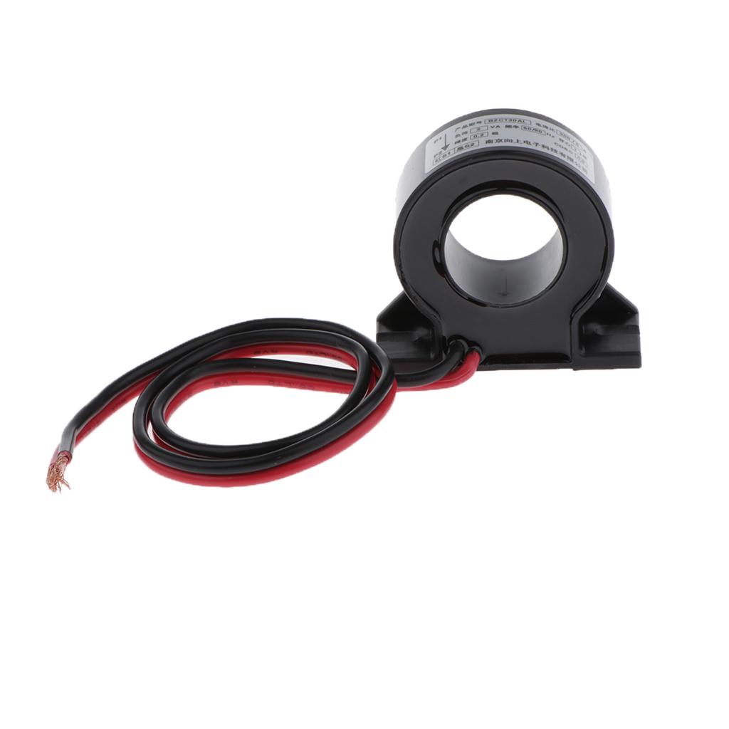 AC Mini Current Sensor Split Core Transformer Relay for 300A Energy Meter