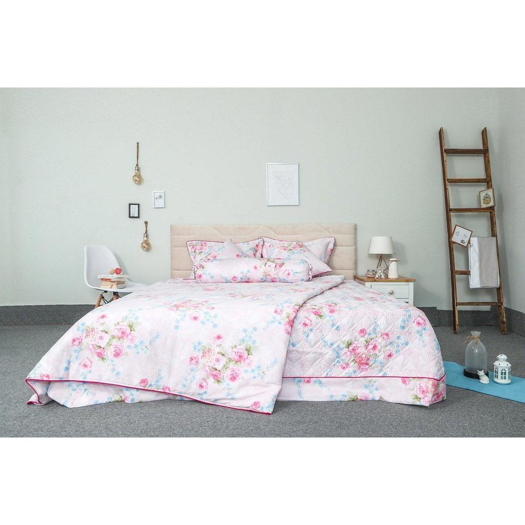 Ga bọc đệm và vỏ gối cotton Grand HQSM - 180 x 200 cm