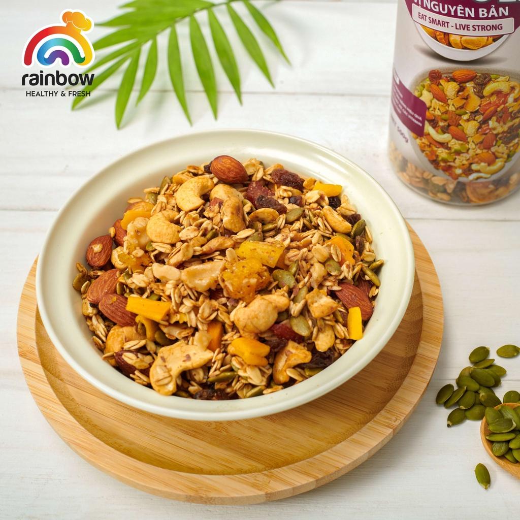 Ngũ Cốc Granola Siêu Hạt, Hỗ Trợ Giảm Cân, Vị Ngọt Tự Nhiên Từ Mật Ong Và Mật Hoa Dừa