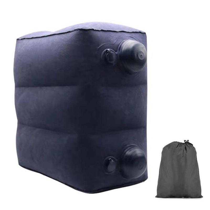 Nhựa PVC Túi Ngủ Chân Máy Bay Xe Bus Để Chân Đệm Chiều Cao Trẻ Em Chuyến Bay Chân Váy Ngủ Hỗ Trợ