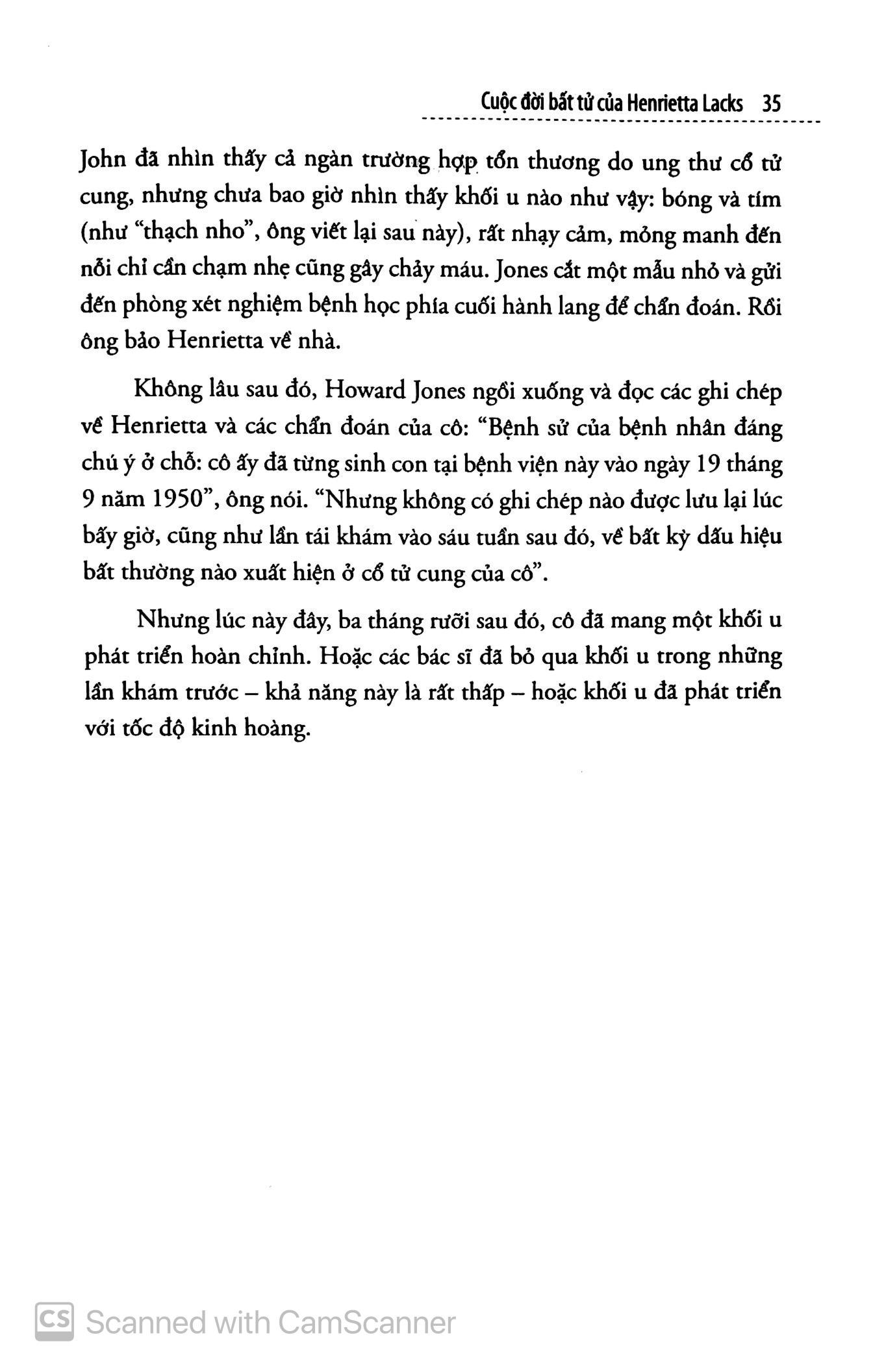 Sách Cuộc Đời Bất Tử Của Henrietta Lacks