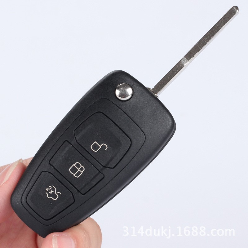 Vỏ chìa khóa ô tô Ford Ranger 2.2 loại 3 nút - tự thay dễ dàng