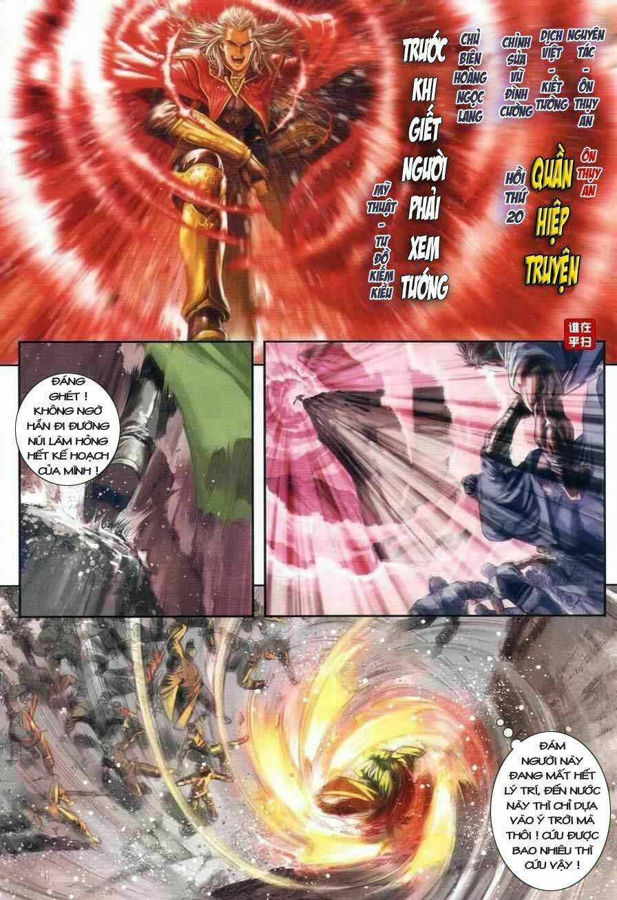 ôn thuỵ an quần hiệp truyện chapter 20 4