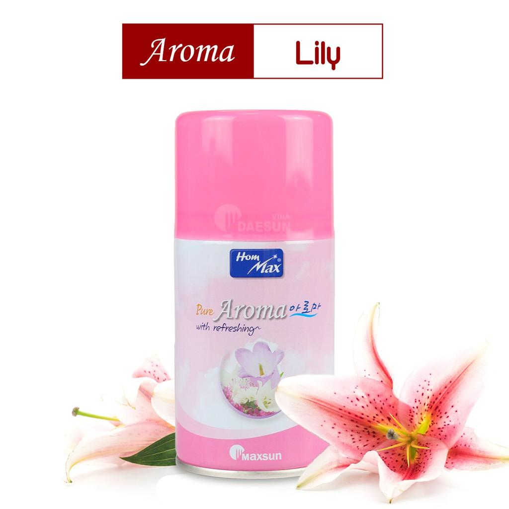 Máy Xịt Phòng Tự Động và Nước Hoa Xịt Phòng Aroma Hommax - Hàng Chính Hãng