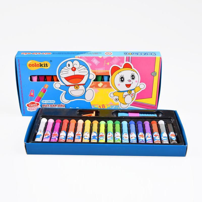 Bút sáp màu Doraemon Colokit Thiên Long