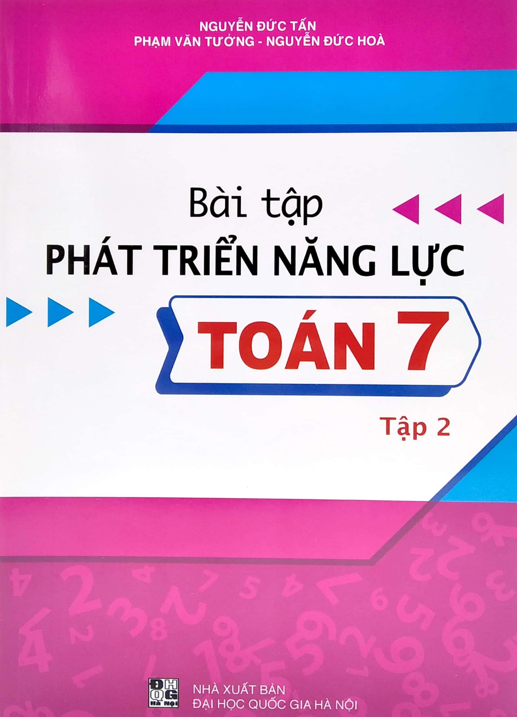 Bài Tập Phát Triển Năng Lực Toán 7 - Tập 2