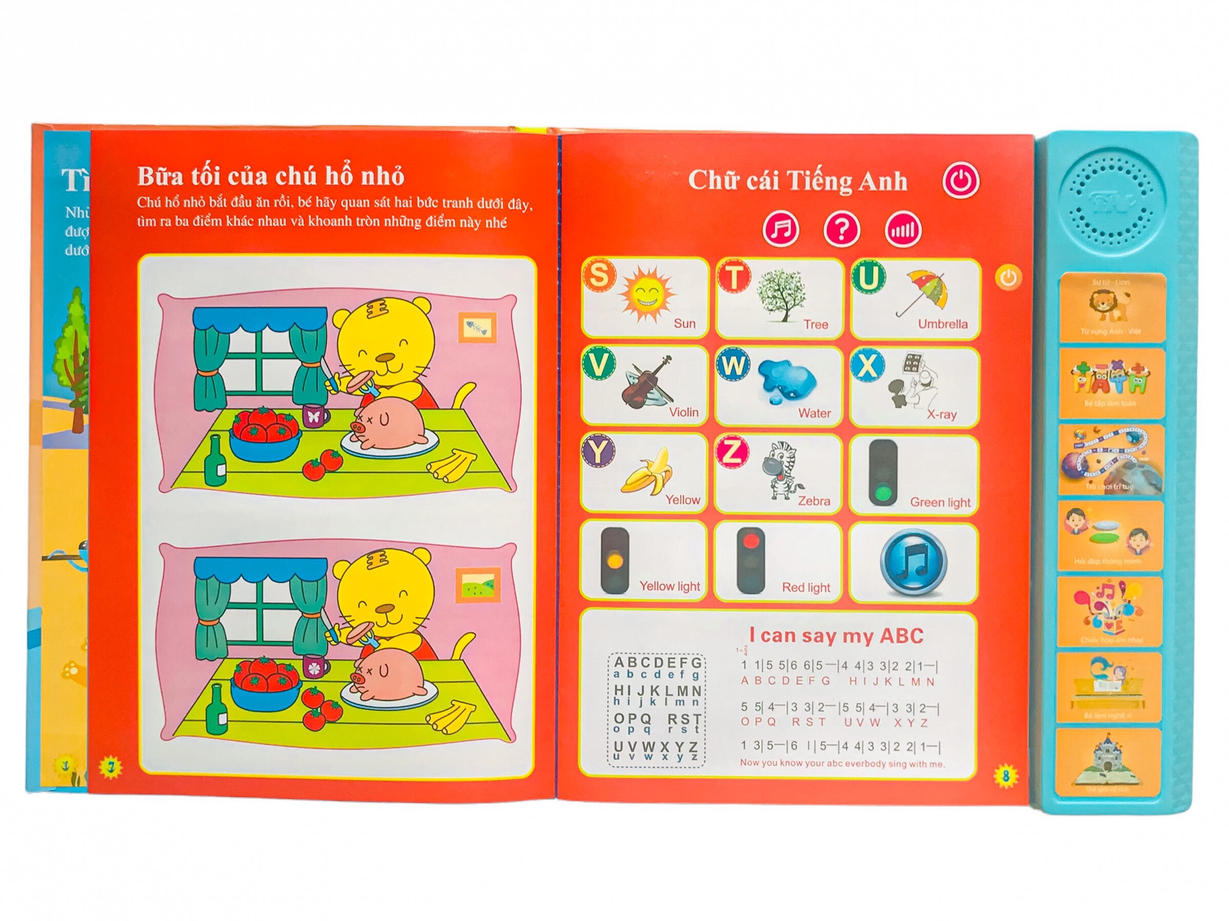 Sách nói song ngữ Anh – Việt – Phiên bản đặc biệt Thanh Nga cho bé từ 3 tuổi trở lên