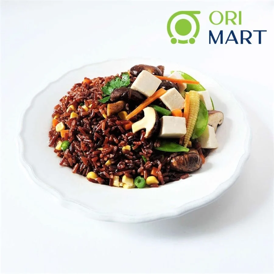 Gạo Lứt Huyết Rồng Hữu Cơ NutriChoice Gói 500G Thơm Ngon Bổ Dưỡng ORIMART