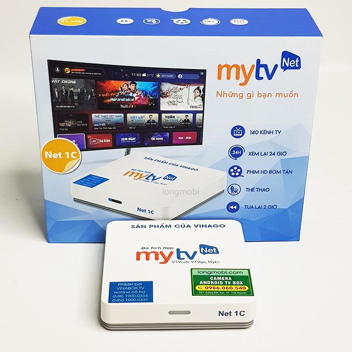 Mytv Net 1C VtvCab On Ram 2GB - Tivi Box Xem Truyền Hình 100 Kênh Bản Quyền 2021- Hàng Chính Hãng