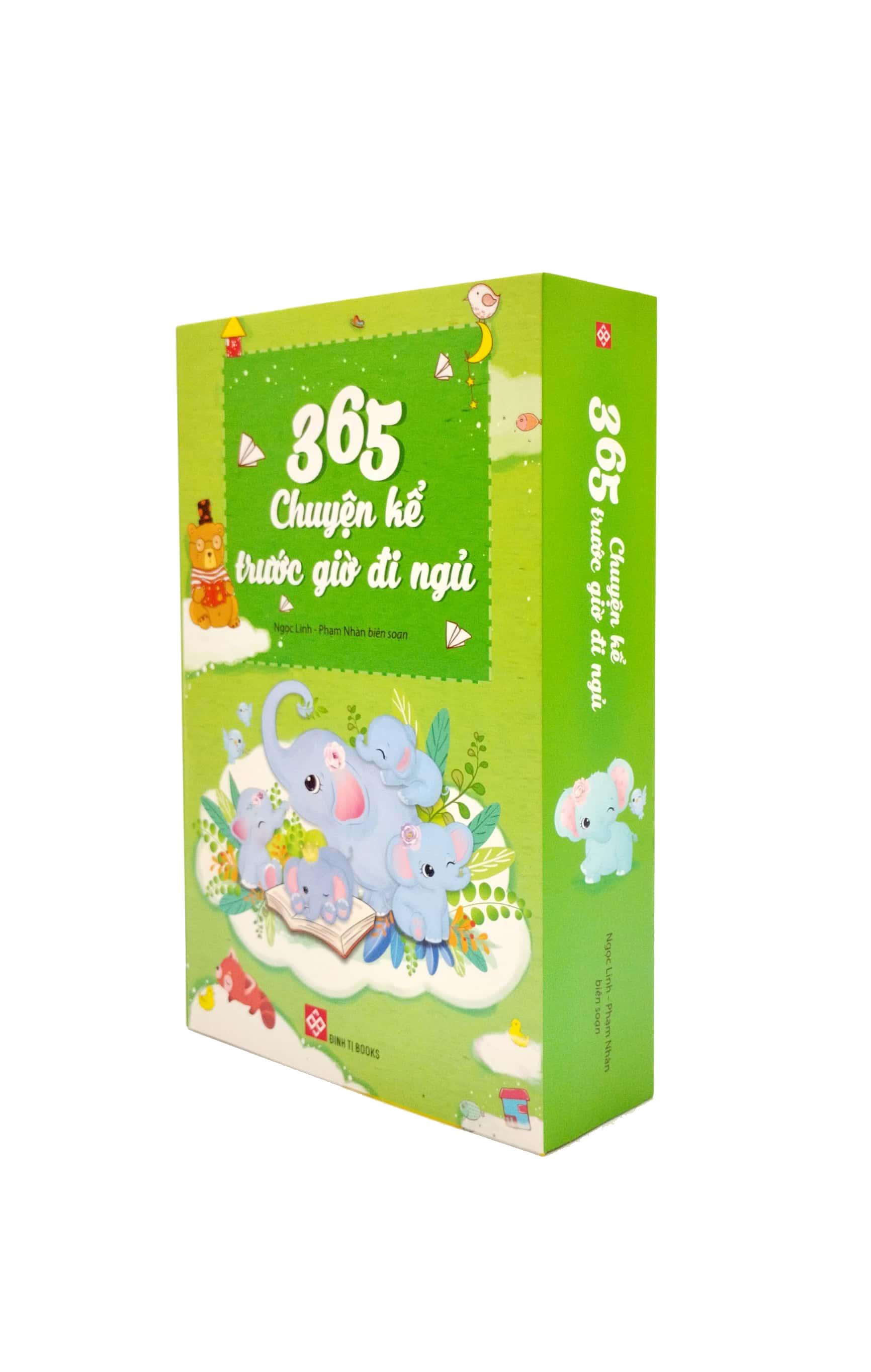 Bộ Sác 365 Chuyện Kể Trước Giờ Đi Ngủ - Những Câu Chuyện Phát Triển Chỉ Số IQ-EQ (Bộ 4 Tập)