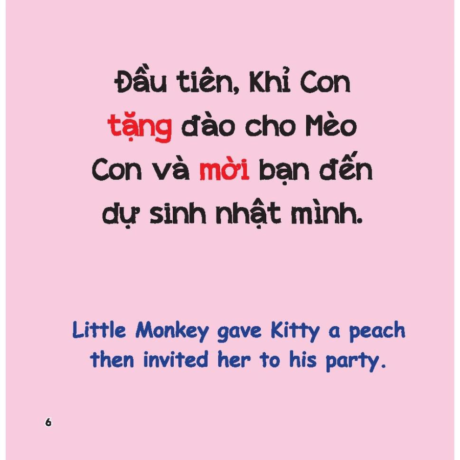 Rèn luyện kỹ năng giao tiếp bằng tranh cho bé - Lời mời (song ngữ Anh - Việt)