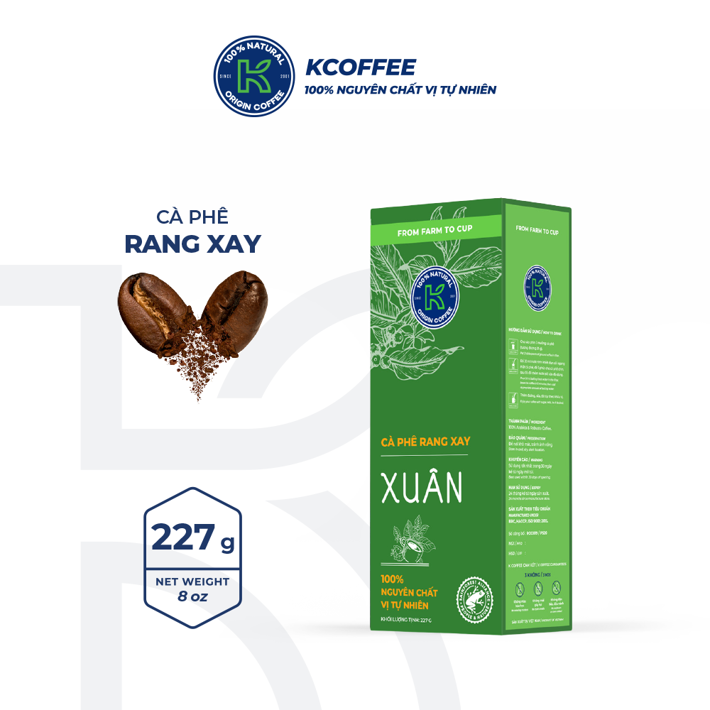Bộ sản phẩm cà phê Hạnh Phúc Bốn Mùa - 4 Seasons thương hiệu K Coffee