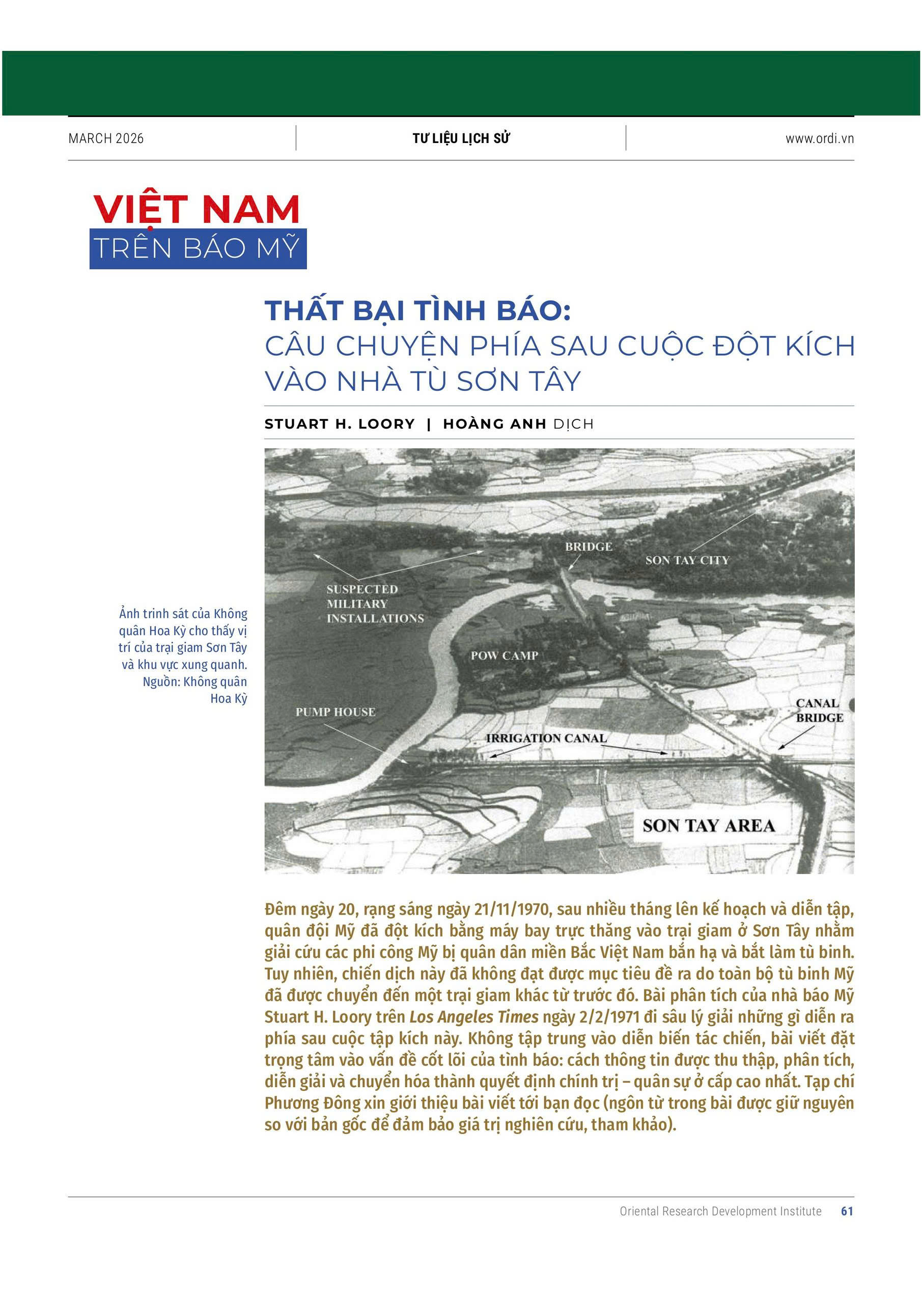 (Số 87) TẠP CHÍ PHƯƠNG ĐÔNG 03/2026 – Nhiều tác giả – Viện Nghiên cứu Phát triển Phương Đông
