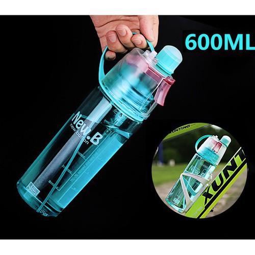 BÌNH NƯỚC THỂ THAO PHUN SƯƠNG 400ml-600ml