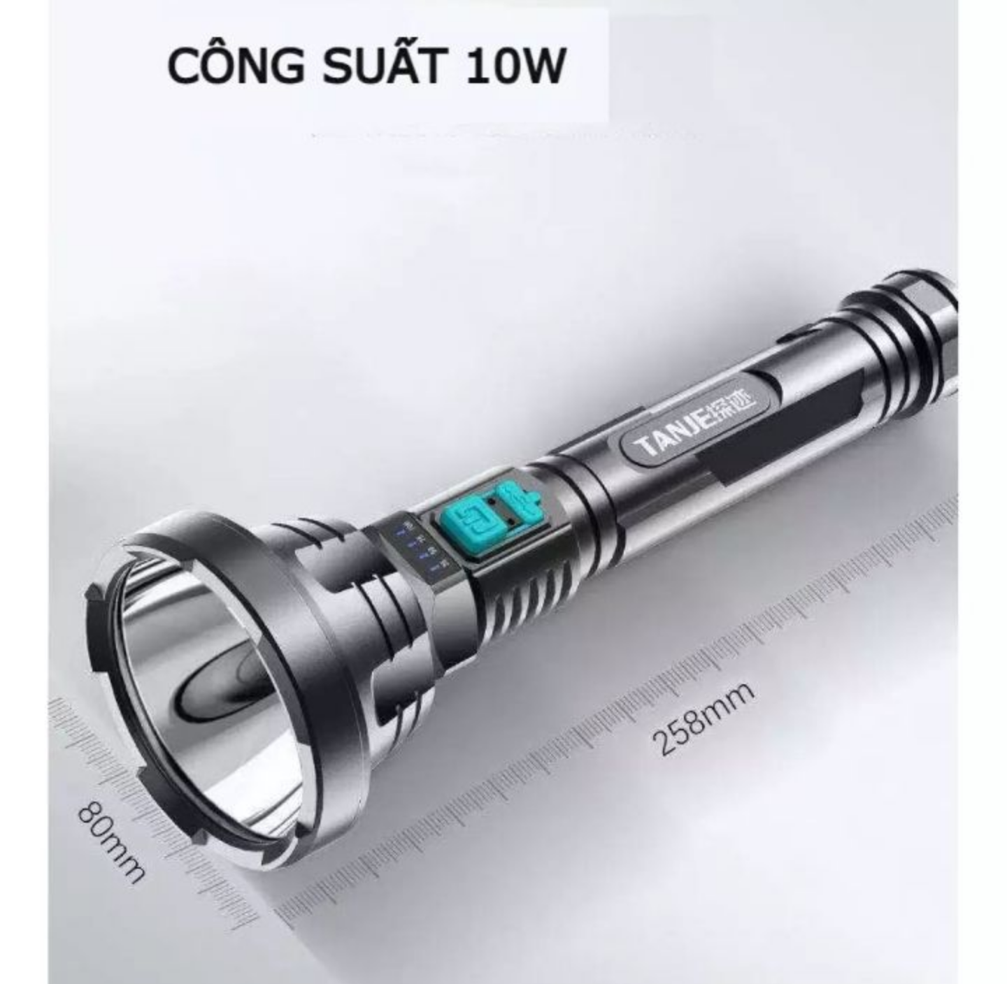 1 CÁI ĐÈN PIN SIÊU SÁNG 3 CHẾ ĐỘ SÁNG LOẠI TỐT CHUẨN