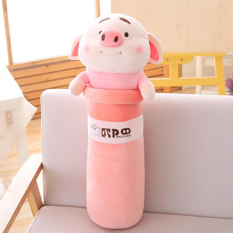 Gấu Bông Heo Gối Ôm Tiktok Cute Dễ Thương Cao Cấp Giá Rẻ Size 60 - 80