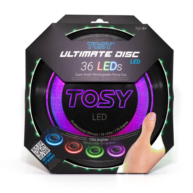 Đĩa ném TOSY Ultimate Disc - 36 LEDs Tím