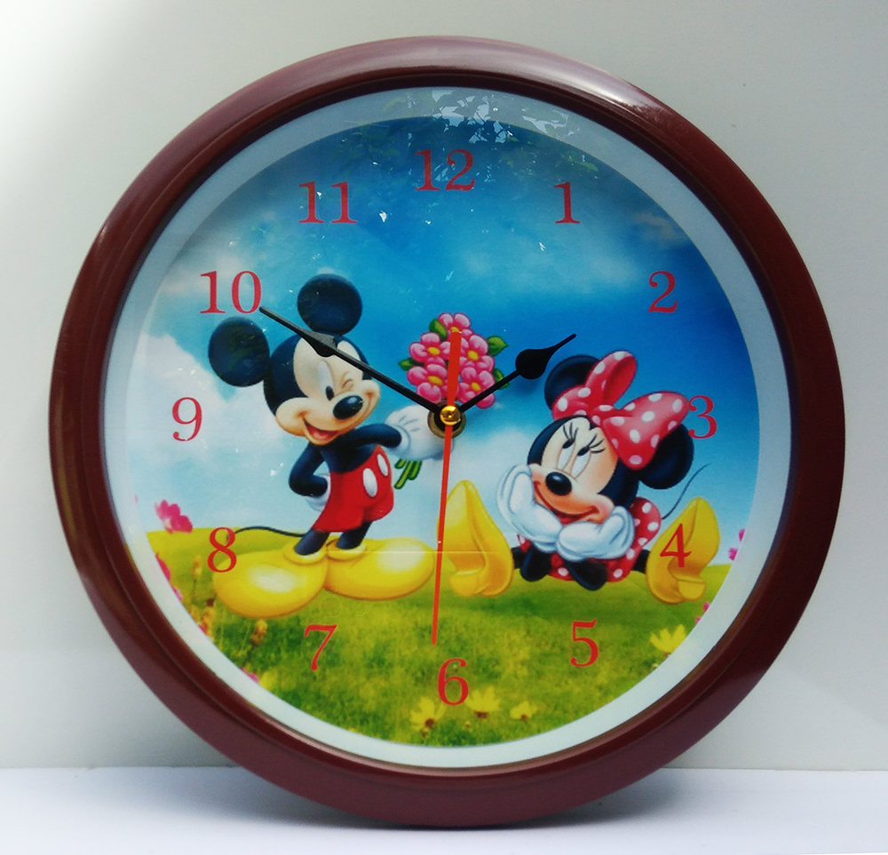 Đồng hồ treo tường micky 3 ngộ nghĩnh cho trẻ em