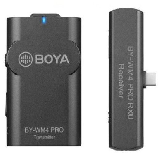 Mic thu âm không dây cổng Type C Boya BY-WM4 Pro K5, Hàng chính hãng