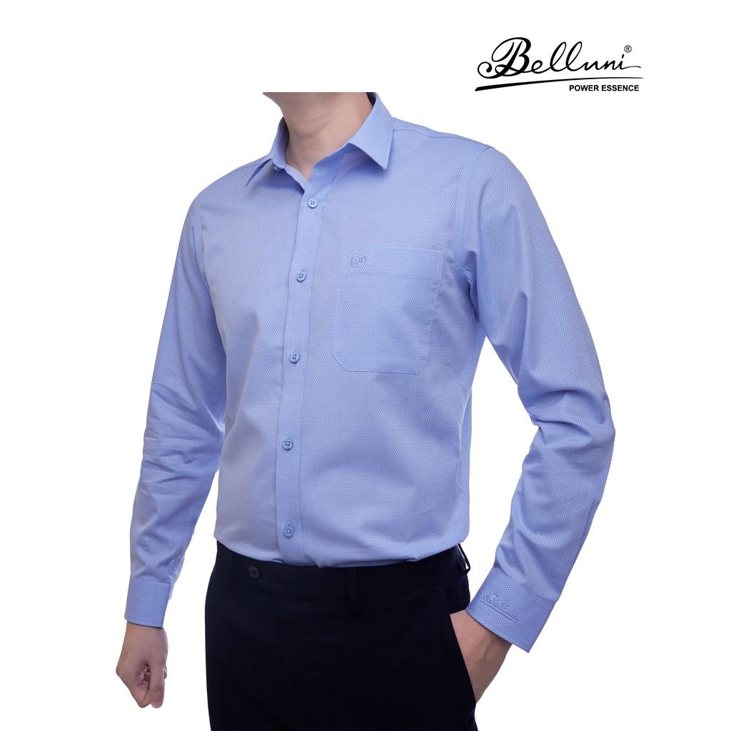 Áo sơ mi nam dài tay cao cấp BELLUNI chất tencel chống tia UV thoáng mát - ABD.BNT.BE.161.B4